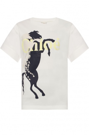 Logo-printed t-shirt, zdjęcie 1 Logo-printed t-shirt od Chloe